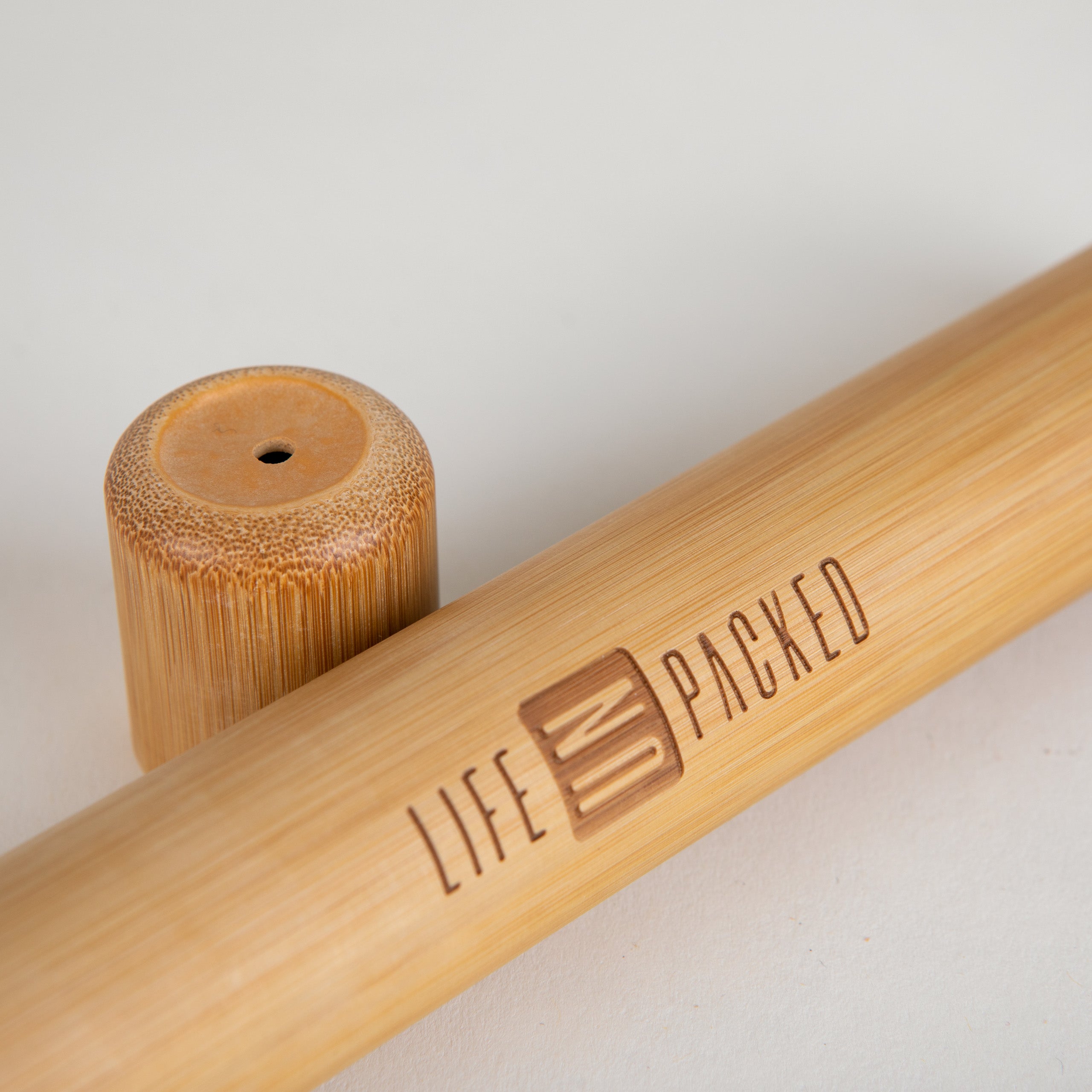 Bamboo Toothbrush Holder - Travel