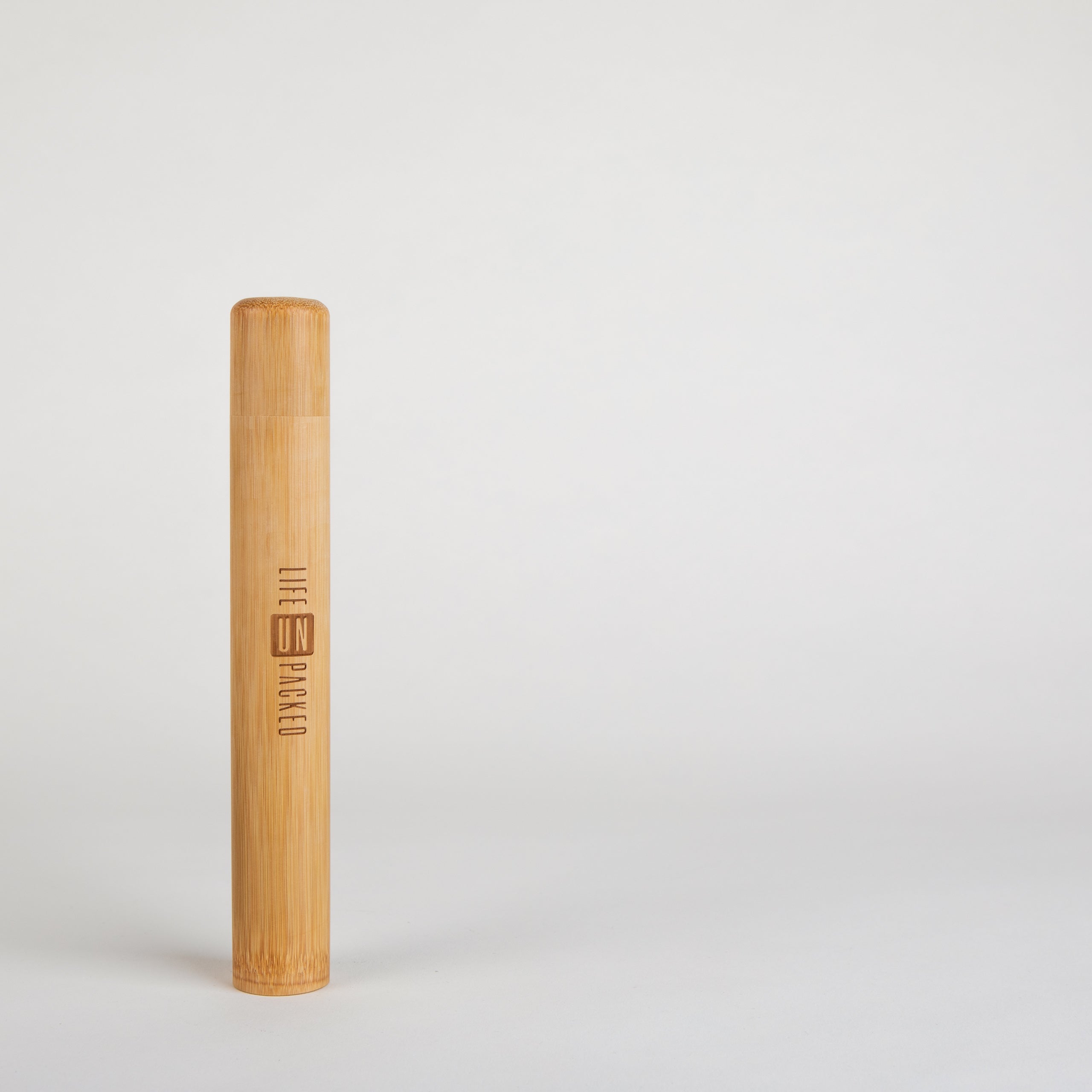 Bamboo Toothbrush Holder - Travel
