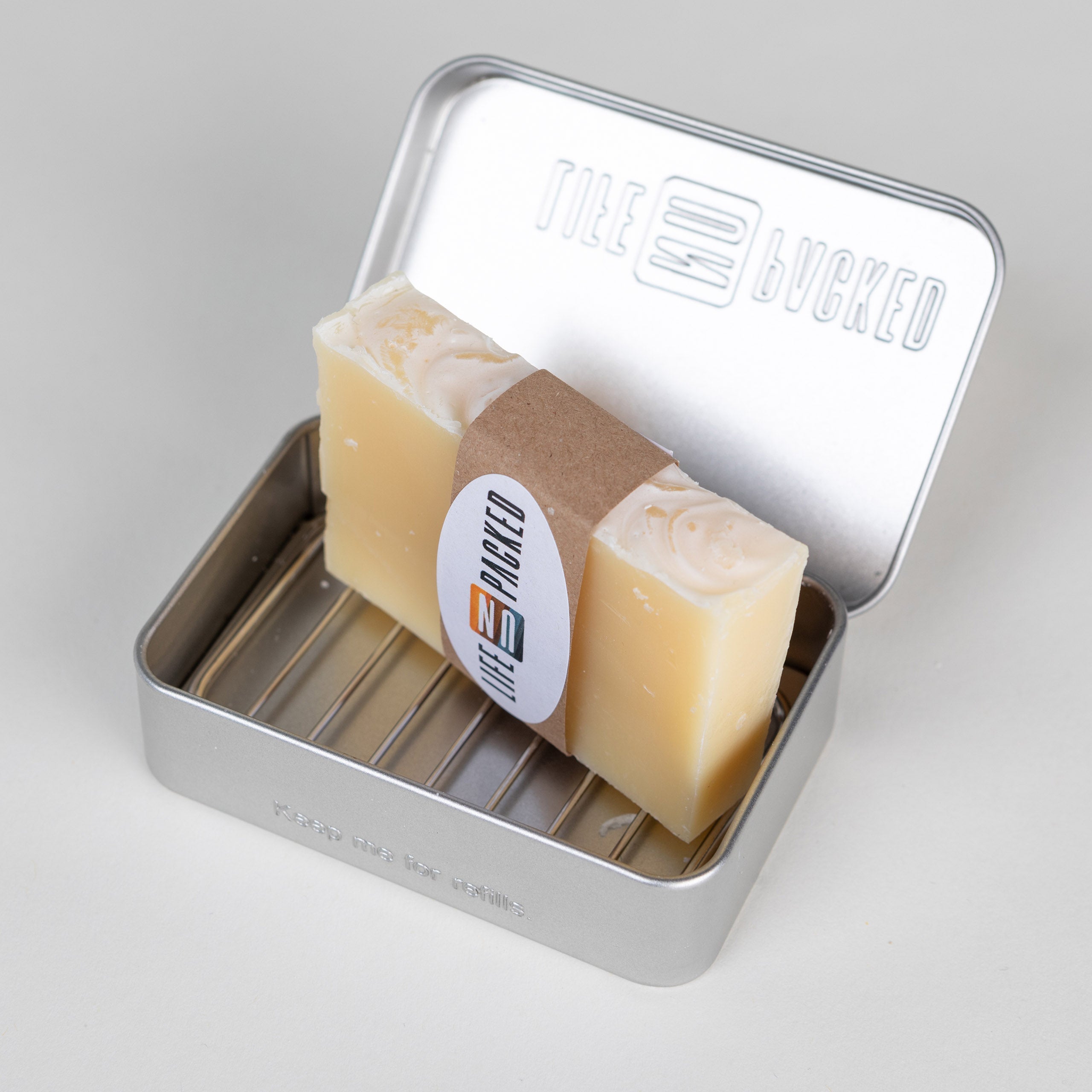 Zero-Waste Soap with Travel Tin - Pacific Rainforest