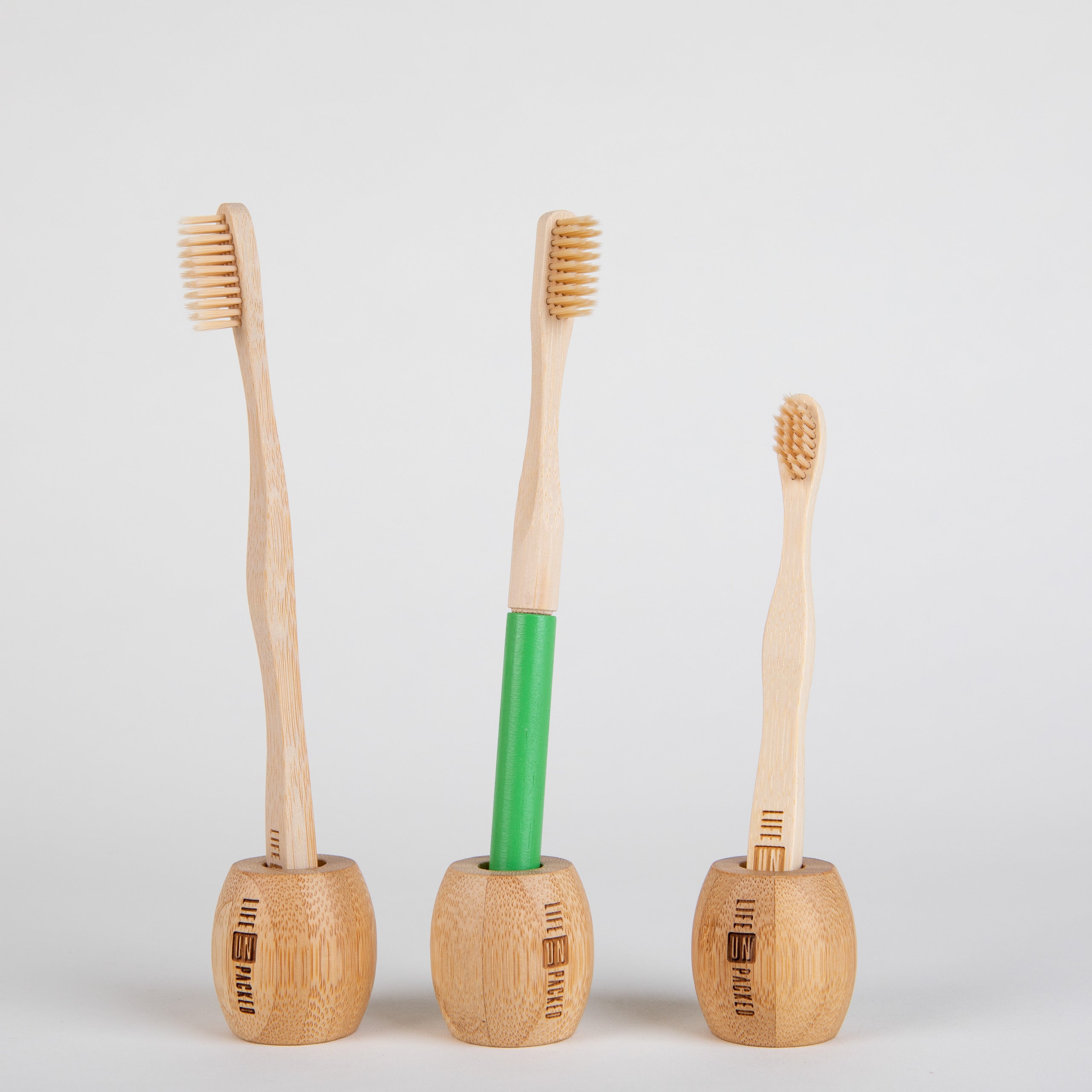 Bamboo Toothbrush Holder - Home