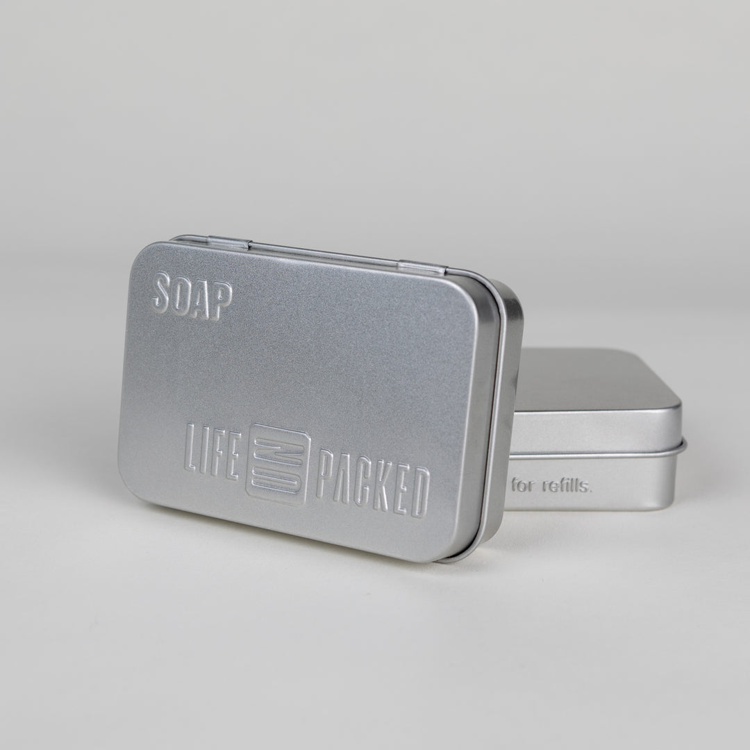 Travel Tin for Shampoo Bar Soaps from life UNpacked